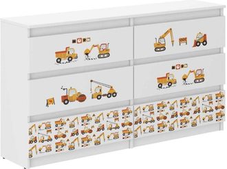 OEM C&oacute;moda Infantil R-140 Obra De Construcci&oacute;n