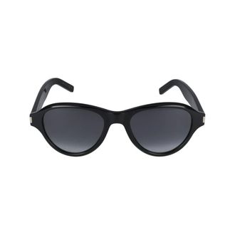 Saint Laurent Sunglasses, unisex, Black, 51 MM, SL 520 Sunset Sunglasses Black Grey