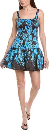 Milly Wylma Flower Fall Mini Dress