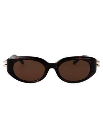 ALEXANDER MCQUEEN Woman Sunglasses Brown AM0471S 004