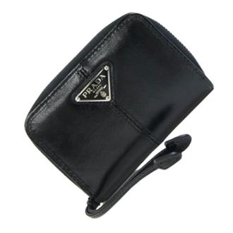 Prada Pre-owned Wallets, unisex, Black, Size: ONE SIZE Pre-owned Leather Wallet