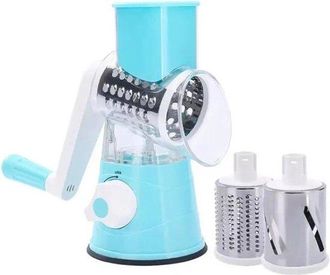 OEM Cortadora De Verduras, Ralladora El&eacute;ctrica, Cortadora De Verduras Manual, Ralladora El&eacute;ctrica, Picadora El&eacute;ctrica, Resistente Al Agua, Azul