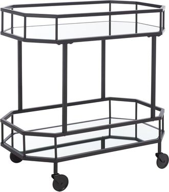 Safavieh Silva 2 Tier Octagon Bar Cart