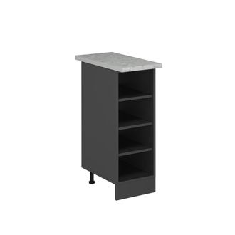 Vicco Estante De Cocina R-line, Antracita, 30 Cm Et M&aacute;rmol Vicco