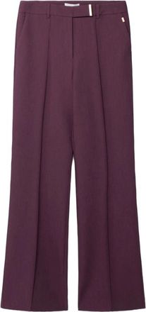 Aaiko Chantalle Wijde Broek - Dames - Broeken - Rood - Maat: L