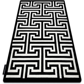 RugsX Alfombra Hampton Crown Negro Black 80x150 Cm