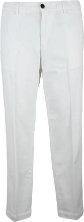 Liu Jo Liu -Jo Lyocell Cotton Stretch Trousers - White