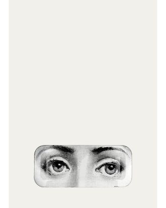 Fornasetti Occhi Tray, 9.8 x 23.62
