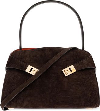 Ferragamo Hug Schoudertas - Dames - Schoudertassen - Rood - ONE Size - Leer - Tassen