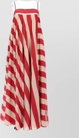 Zimmermann striped cotton roselight maxi dress