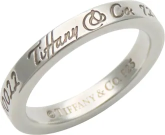 Tiffany & Co. Silver Silver 925 Band Ring (Pre-Owned)