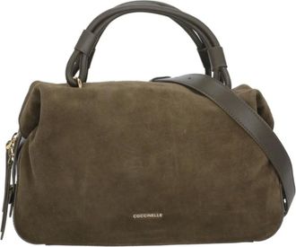 Coccinelle Lizzie Small - Dames - Tassen - Bruin - Maat: ONE Size Zijde
