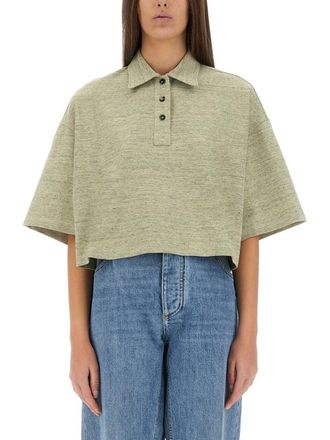 Bottega Veneta Baumwoll-Pique-Poloshirt