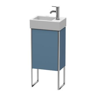 Duravit Duravit Xsquare Vanity Unit Vertical 36.4x24.0 Cm, 1 Puerta, Colgado A La Izquierda, 1 Estante De Vidrio, Para El Lavabo Vero Air 072438, Color (frent
