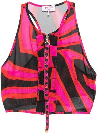 Pucci Zip-up Top