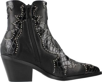 Noa Harmon Cowboy laarzen voor vrouwen - Dames - Cowboylaarzen - Zwart - 38 EU - Schoenen
