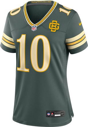 Nike Jordan Love Green Bay Packers Rivalries Collection Nike Womens NFL Game Jersey in Green | 67NW0JFI7T-L8Z