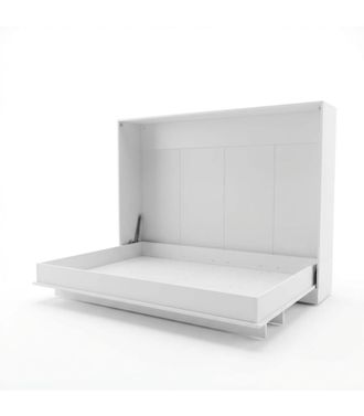 Muemue Cama abatible horizontal blanca 135x200cm