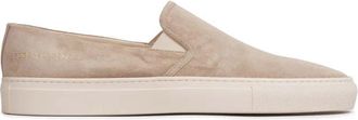 Common Projects Minimal Slip On Low Profile Suede