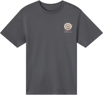 O'Neill Adorned Graphic Oversized T-Shirt in Phantom at Nordstrom, Size X-Small