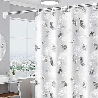 OEM 1 Cortina De Ducha, 180x200 Cm, Cortina De Ducha Antimoho - Cortina Blanca Lavable - Con 12 Ganchos Para Cortina - Para El Hogar, Hotel, Ba&ntilde;era