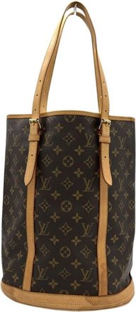 Louis Vuitton Brown Monogram Canvas Tote Bag (Pre-Owned)