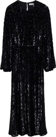 SIMKHAI Odina lace-detail dress - women - Rayon/Silk - 2 - Black