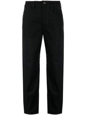 Christophe Lemaire Jeans crop Twisted - Nero