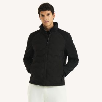 Nautica Mens Hybrid Golf Jacket
