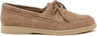 Reiss Lola Boat Shoe in Taupe at Nordstrom, Size 6.5Us