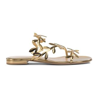 Gianvito Rossi Dames, Schoenen, Geel, Maat: 38 EU Leer