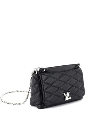 Louis Vuitton GO-14 Handbag Malletage Leather MM shoulder bag - Zwart