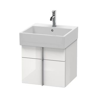 Duravit Duravit Vero Air Mueble De Pared 48,4 X 43,1 Cm, 1 Caj&oacute;n, 1 Extra&iacute;ble, Para Vero Air 235050, Color (frente/cuerpo): Roble Oscuro Cepillado Chapa De Ma