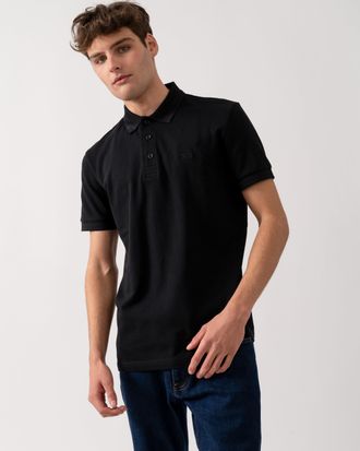 HUGO BOSS Paddy Poloshirt in Zwart