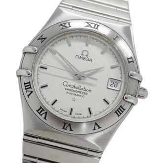 Omega Pre-owned Vintage Automatisch Polshorloge - Heren - Pre-owned - Wit - Maat: ONE Size