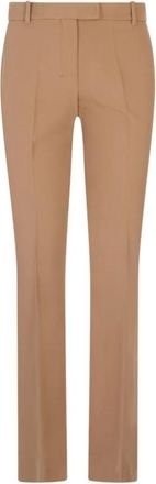 Max Mara Fatina Trousers - female - Max Mara - Slim-fit Trousers - Brown - 2XS - Trousers