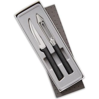 Rada 2-Piece Pare & Peel Knife Set with Gift Box in Black at Nordstrom