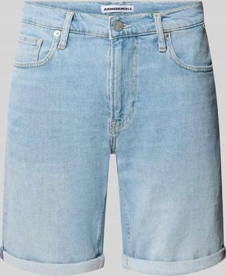 Armedangels Armedangels Slim Fit Jeansshorts aus Baumwoll-Mix Modell NAAILO in Hellblau, Gr&ouml;&szlig;e 32