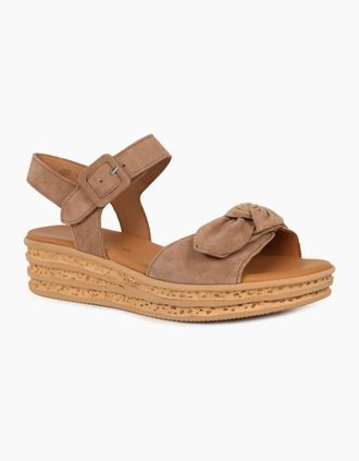 Gabor Womens Affection Womens Sandal - Brown - Size: 6.5