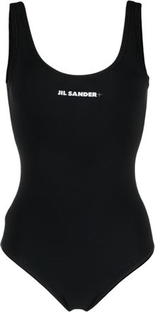 Jil Sander Black Logo swimsuit