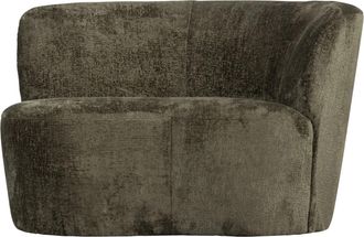 De Eekhoorn Design Sessel Stone mit Rundung rechts, Gr&uuml;n