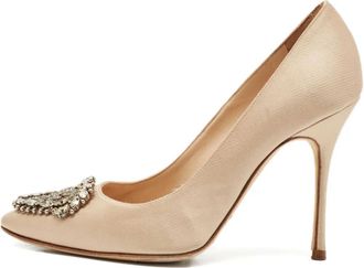 Manolo Blahnik 1155298 Beige - Toni neutri