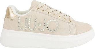 Liu Jo Babol 01 - Dames - Sneakers - Beige - 37 EU - Su&egrave;de - Schoenen