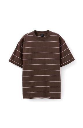 Cotton On Mens Box Fit Plain T-Shirt in Washed Chocolate Corsage at Nordstrom, Size Xx-Large