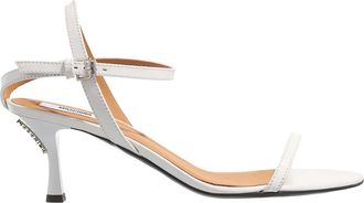 Moschino Sandals - Buckled Bow - white - Sandals for ladies