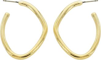 Panacea Organic Hoop Earrings in Gold at Nordstrom