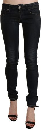 Acht Washed Low Waist Skinny Denim Jeans