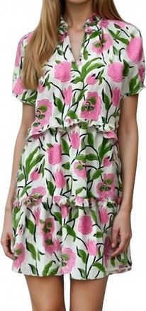 Kai Seaside Mini Dress In Floral