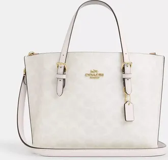 Coach Mollie Tote Bag 25 In Signature Canvas