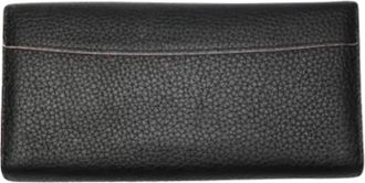 Louis Vuitton Tweedehands leren portemonnees - Dames - Vintage Accessoires - Zwart - ONE Size - Vintage